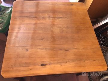 Tavolo in olmo seconda metà '900