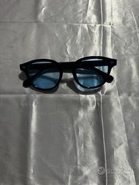 Occhiali da sole neri stile vintage unisex