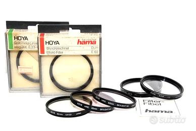 HOYA HAMA 7 FILTRI 62mm x Fotografia Colori e B/N