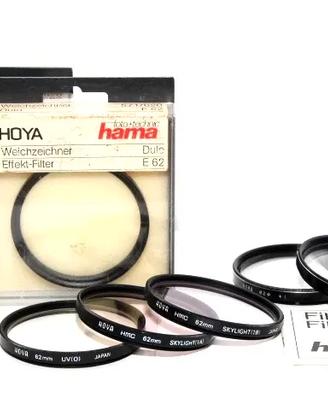 HOYA HAMA 7 FILTRI 62mm x Fotografia Colori e B/N