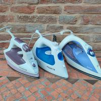 Lotto 3 ferri da stiro