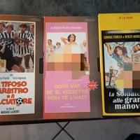 Lotto 3 VHS commedia all'italiana