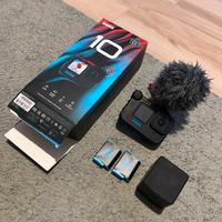 GoPro Hero 10 Black +Multimediale + Batterie +SD