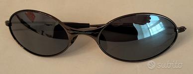 occhiali sole Vintage Oakley E Wire DK Chrome BLK