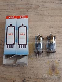 valvole AEG ecc88 cioè siemens