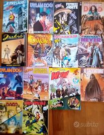 Fumetti serie di Nathan Never, Dylan dog, Tex Dago