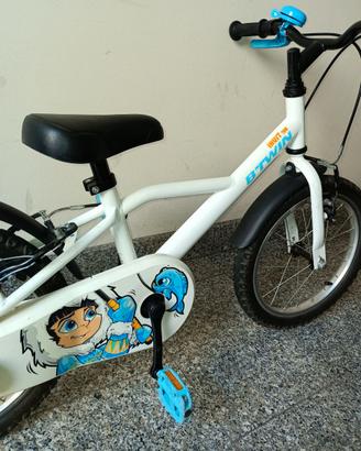bicicletta unisex bTwin 16 pollici