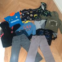 Abbigliamento vario bimbo 4/5/6 anni