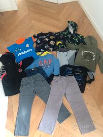 Abbigliamento vario bimbo 4/5/6 anni