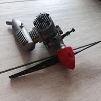 motore a scoppio nitro rc per aerei glow LEO .25
