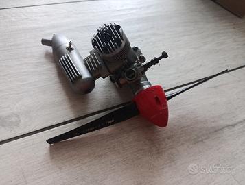 motore a scoppio nitro rc per aerei glow LEO .25
