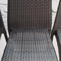 Sedie in rattan sintetico da giardino