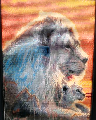Quadri Diamond Painting cm.30x40 fatti a mano
