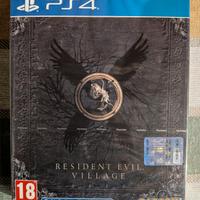 Resident Evil Village Limited Steelbook PS4 nuova