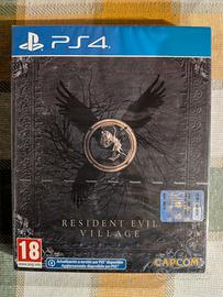 Resident Evil Village Limited Steelbook PS4 nuova