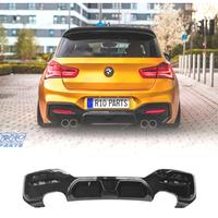 DIFFUSORE BMW F20 LCI 15- LOOK CS NERO LUCIDO