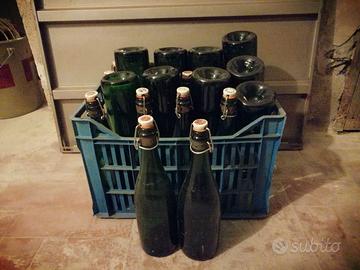 Bottiglie vetro spumante e vino - tappo automatico