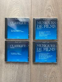 4 CD musicali della serie "Musique en Fete"