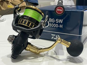 Rapapa Spinning 10-28 gr + mulinello Daiwa 8000 h