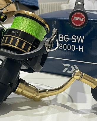 Rapapa Spinning 10-28 gr + mulinello Daiwa 8000 h