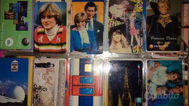 10 schede telefoniche 