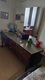  Comò con specchiera anni 50