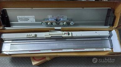 Macchina da maglieria doppia frontura + accessori