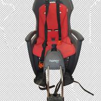 Seggiolino Bici Hamax Smiley + attacco telaio