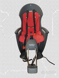 Seggiolino Bici Hamax Smiley + attacco telaio