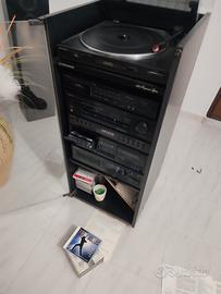 stereo cassette dischi e giradischo pjooner