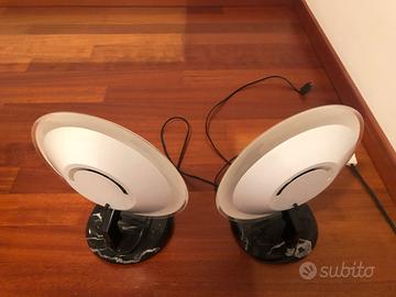 lamapada da tavolo Perla Oluce anni 80