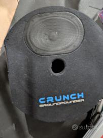 Subwoofer amplificato auto crunch gp690