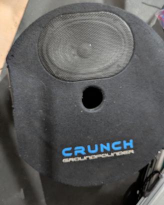 Subwoofer amplificato auto crunch gp690