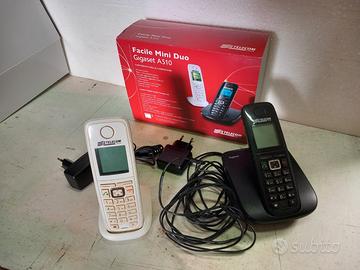 Telefoni senza fili (2 intercomunicanti 1 singolo)