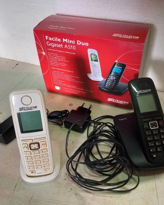 Telefoni senza fili (2 intercomunicanti 1 singolo)