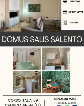 Casa vacanze - DOMUS SOLIS SALENTO