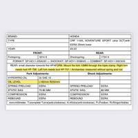 Molle hyperpro -25mm africa twin 1100 atas