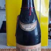 Bottiglia barolo da collezione 1959