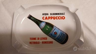 posacenere pubblicitario anni 60 Acqua Cappuccio 