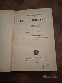 La sterilizzazione dei liquidi iniettabili,  1914