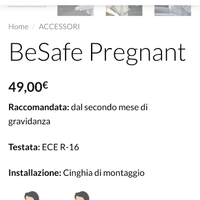 Salva bebè per donna in gravidanza