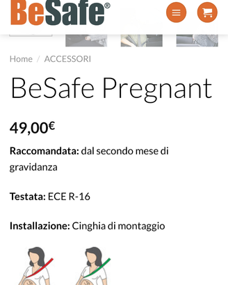 Salva bebè per donna in gravidanza