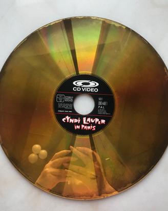 Laser Disc CYNDI LAUPER IN PARIS