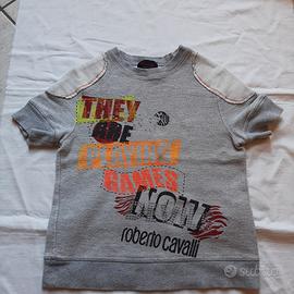 Felpa da bambina. Marca Roberto Cavalli 