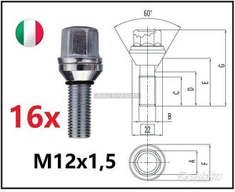 Bulloni flottanti Fiat Grande Punto Opel Corsa