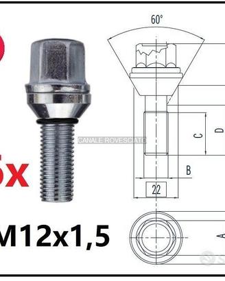 Bulloni flottanti Fiat Grande Punto Opel Corsa