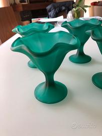 8 coppe gelato in vetro