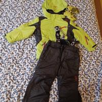 tuta sci bimbo 3 anni