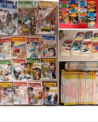 Giornalini Fisietto & C, Tex, Diabolik e altri