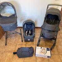 KIT INGLESINA TRILOGY VILLAGE DENIM + ACCESSORI